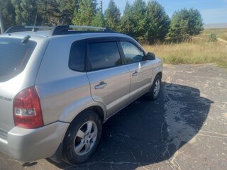 2006 Hyundai Tucson I, серебристый, 730000 рублей, вид 5