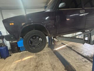 1997 Lada (ВАЗ) 2107, фиолетовый, 130000 рублей, вид 5
