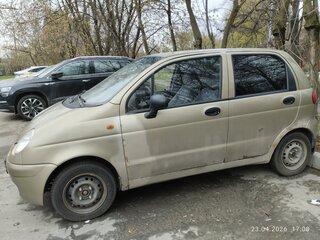 2006 Daewoo Matiz I Рестайлинг, бежевый, 120000 рублей, вид 3