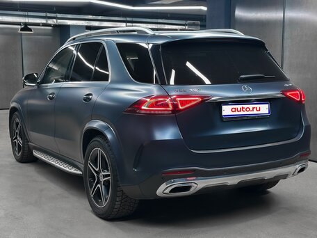 2019 Mercedes-Benz GLE 450 II (V167), синий, 7490000 рублей, вид 4