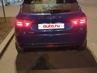 2021 Lada (ВАЗ) Vesta SW I, синий, 1355000 рублей, вид 4