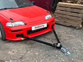 1990 Honda CR-X II, чёрный, 900000 рублей, вид 3