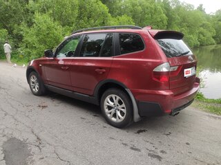 2010 BMW X3 25i I (E83) Рестайлинг, красный, 815000 рублей, вид 3