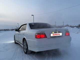 2001 Toyota Chaser VI (X100) Рестайлинг, белый, 650000 рублей, вид 4