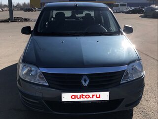 2014 Renault Logan I Рестайлинг, синий, 515000 рублей, вид 3