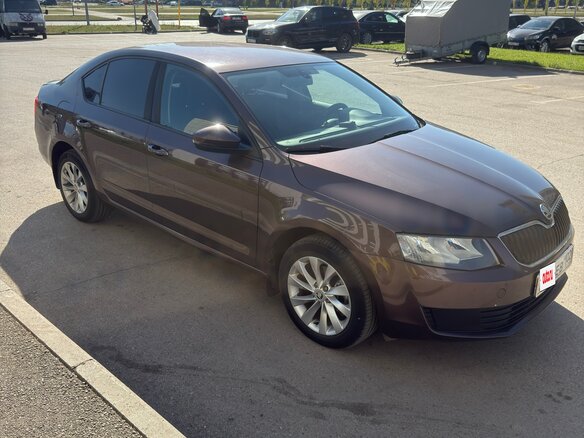 2013 Skoda Octavia III (A7), коричневый - вид 1