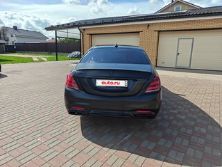 2017 Mercedes-Benz S-Класс AMG 63 AMG Long III (W222, C217) Рестайлинг, чёрный, 7900000 рублей, вид 2