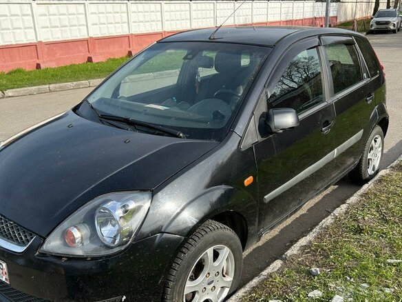 2006 Ford Fiesta Mk5, чёрный, 450000 рублей