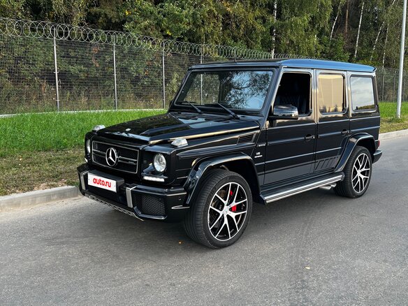 2016 Mercedes-Benz G-Класс AMG 63 AMG I (W463) Рестайлинг 3, чёрный, 9900000 рублей