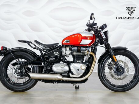 2018 Triumph Bonneville Bobber, красный, 1199000 рублей, вид 1