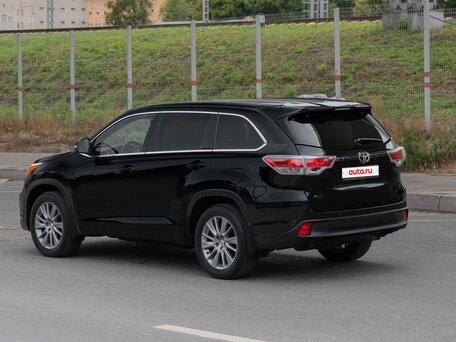2014 Toyota Highlander III (XU50), чёрный, 2760000 рублей, вид 4