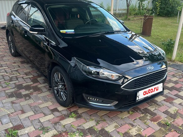 2017 Ford Focus III Рестайлинг, чёрный, 1000000 рублей