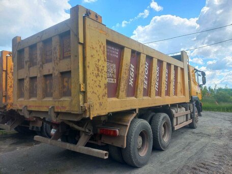 2022 IVECO-Hongyan 6x4 (CQ3346), жёлтый, 2668150 рублей, вид 3