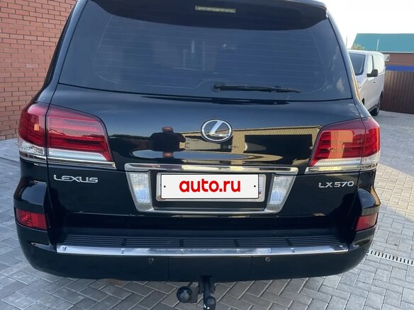 2012 Lexus LX 570 III Рестайлинг, чёрный, 3500000 рублей - вид 5