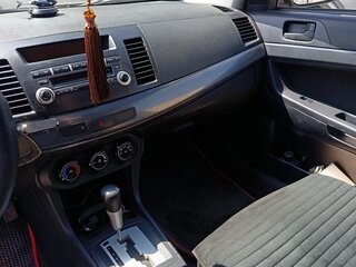 2008 Mitsubishi Lancer X, чёрный, 650000 рублей, вид 4