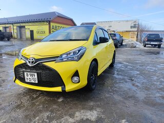 2014 Toyota Vitz III (XP130) Рестайлинг, жёлтый, 1000000 рублей, вид 3