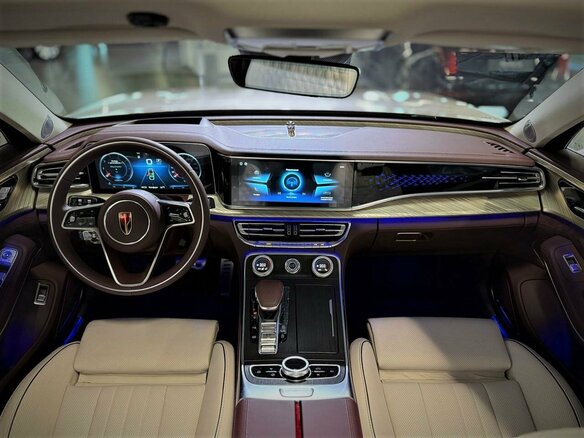 2024 Hongqi H9 I, фиолетовый - вид 6