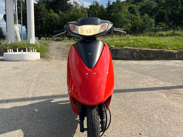 2006 Honda Dio, красный, 65000 рублей