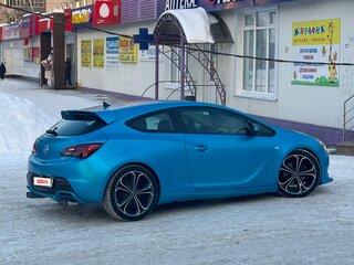 2013 Opel Astra GTC J Рестайлинг, голубой, 1600000 рублей, вид 5