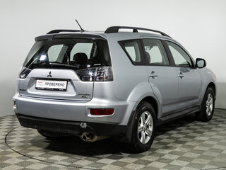 2011 Mitsubishi Outlander II Рестайлинг, серебристый, 849585 рублей, вид 5