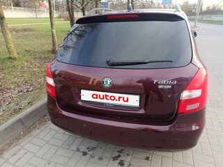 2012 Skoda Fabia II Рестайлинг, пурпурный, 520000 рублей, вид 3