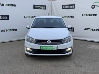 2019 Volkswagen Polo V Рестайлинг, белый, 1088800 рублей, вид 2
