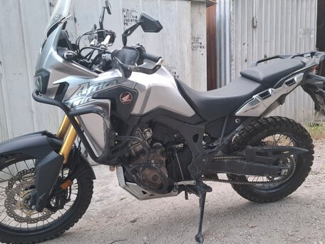 2016 Honda CRF 1000L Africa Twin, серебристый, 930000 рублей, вид 1