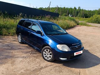 2001 Toyota Corolla Runx IX (E120, E130), синий, 585000 рублей, вид 1