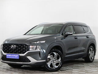 2022 Hyundai Santa Fe IV Рестайлинг, серый, 4089000 рублей, вид 3