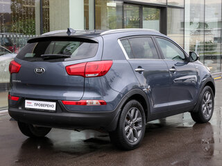 2014 Kia Sportage III Рестайлинг, синий, 1749000 рублей, вид 5