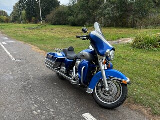 2009 Harley-Davidson Electra Glide, синий, 690000 рублей, вид 1