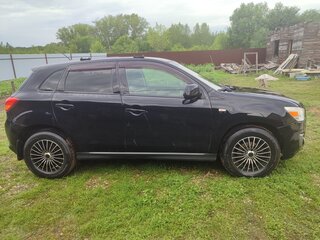 2013 Mitsubishi ASX I Рестайлинг, чёрный, 850000 рублей, вид 4