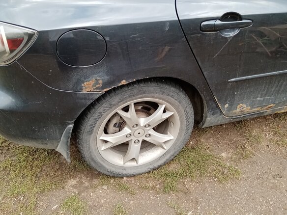 2006 Mazda 3 I (BK) Рестайлинг, серый, 250000 рублей - вид 6