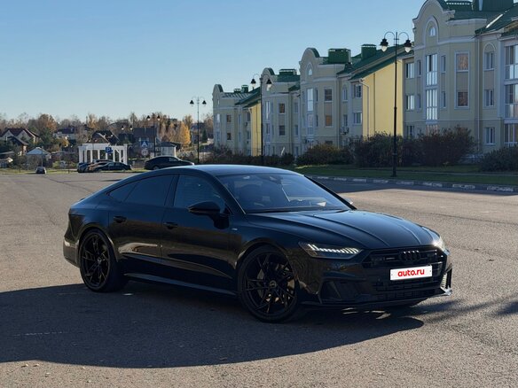 2021 Audi A7 55 TFSI II (4K), чёрный, 6150000 рублей - вид 17