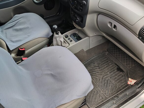 2011 Lada (ВАЗ) Kalina I, серебристый, 325000 рублей - вид 16