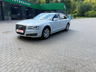 2012 Audi A8 Long III (D4), белый, 2200000 рублей, вид 1