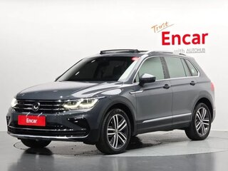 2022 Volkswagen Tiguan Allspace II Рестайлинг, серый, 3750000 рублей, вид 1