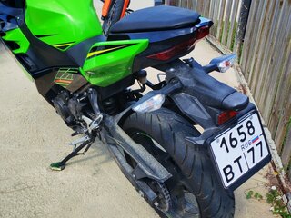 2018 Kawasaki Ninja 400, зелёный, 550000 рублей, вид 4
