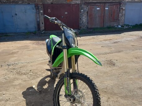 2009 Kawasaki KX 250, зелёный, 320000 рублей, вид 4