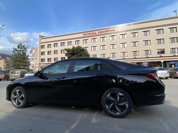 2023 Hyundai Elantra VII (CN7), чёрный, 2250000 рублей - вид 13