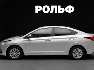 2017 Hyundai Solaris II, серебристый, 1390000 рублей, вид 5