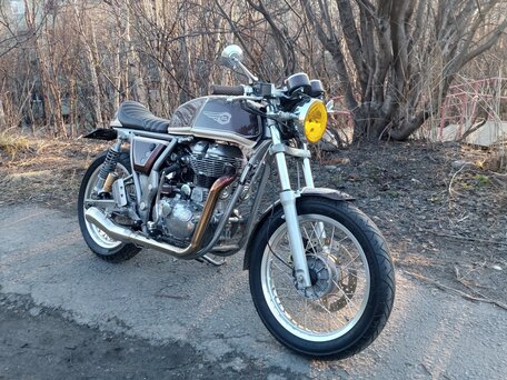 2014 Royal Enfield Continental GT, коричневый, 599000 рублей, вид 2