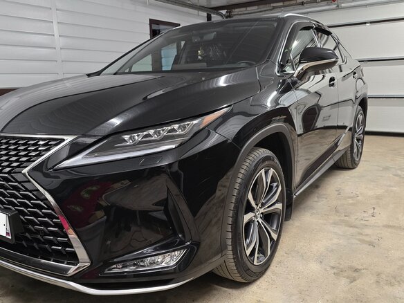 2022 Lexus RX 300 IV Рестайлинг, чёрный - вид 4