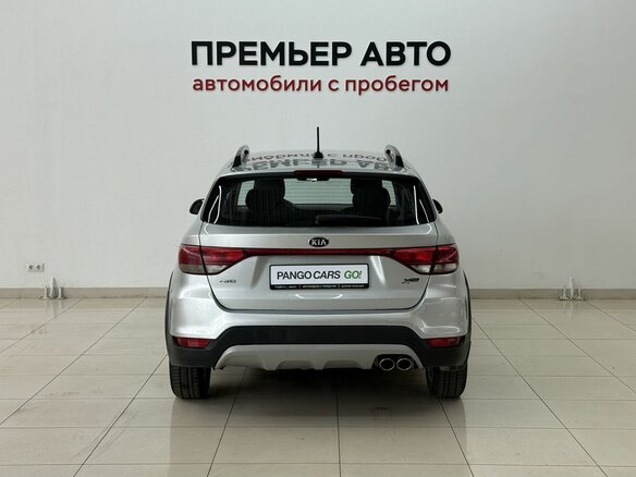 2018 Kia Rio X-Line IV, серебристый, 990000 рублей - вид 4