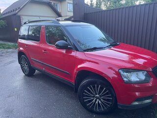 2015 Skoda Yeti I Рестайлинг, красный, 1299000 рублей, вид 2