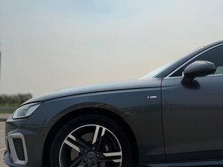 2021 Audi A4 40 TFSI Long V (B9) Рестайлинг, серый, 4000737 рублей, вид 4