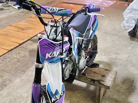 2025 Kayo Mini KMB YX125EM, фиолетовый, 77000 рублей, вид 2