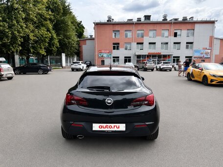2012 Opel Astra GTC J Рестайлинг, чёрный, 790000 рублей, вид 4