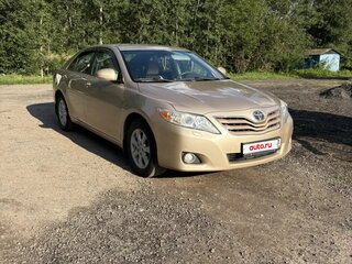 2009 Toyota Camry VI (XV40) Рестайлинг, бежевый, 1200000 рублей, вид 3