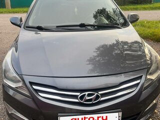 2016 Hyundai Solaris I Рестайлинг, серый, 1050000 рублей, вид 2